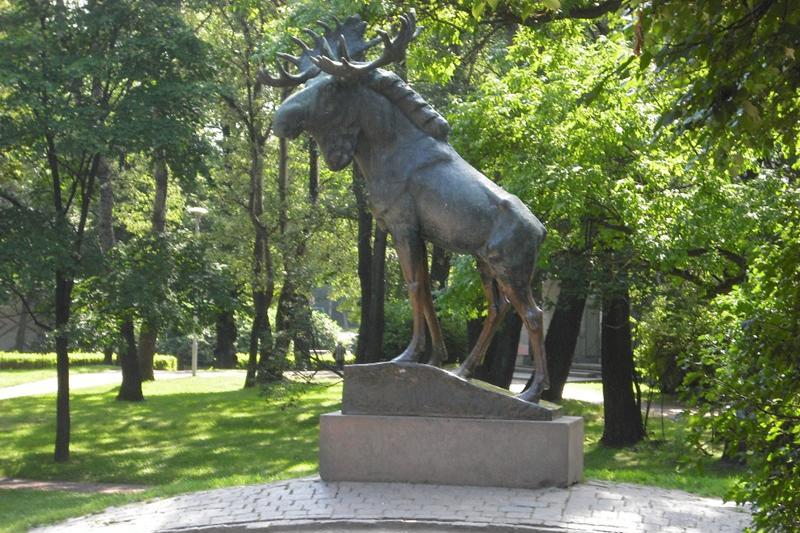 Украшения Ленинского парка Выборга