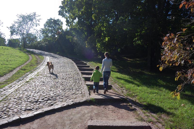 Прогулка в Петровском парке Выборга