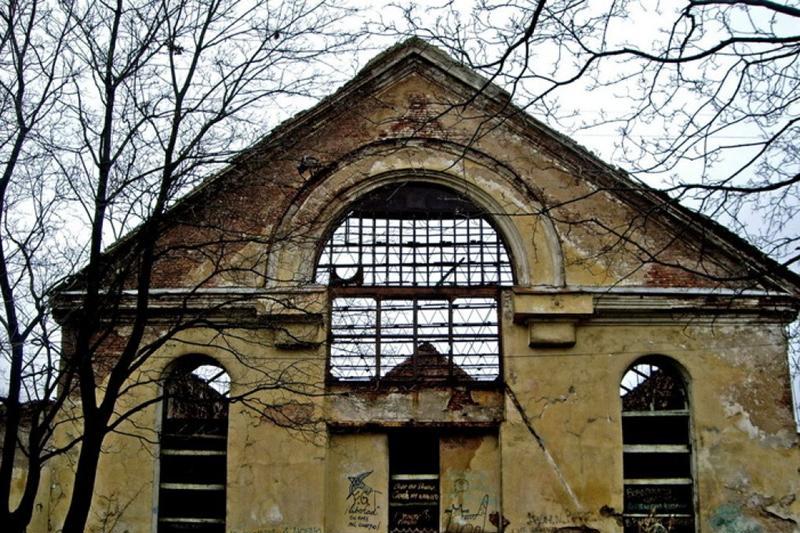 Руины доминиканского собора Выборга