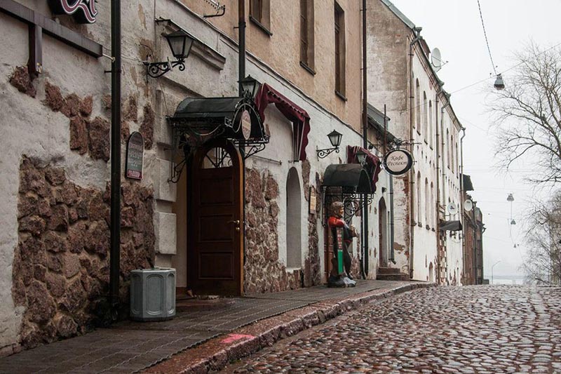 Старая застройка Выборга